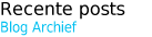 Recente posts
