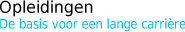 opleidingen